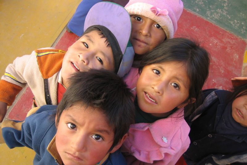 Kinder in Bolivien