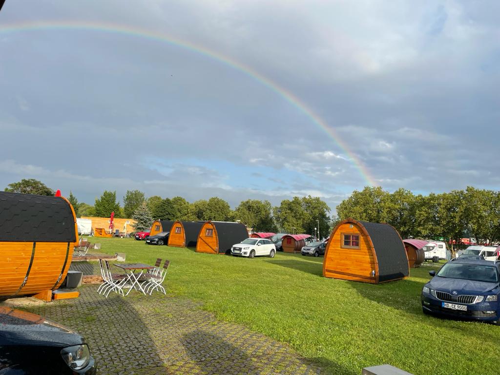 Regenborgen Campingplatz Geisenheim