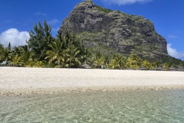 Strand Le Morne Wasserperspektive